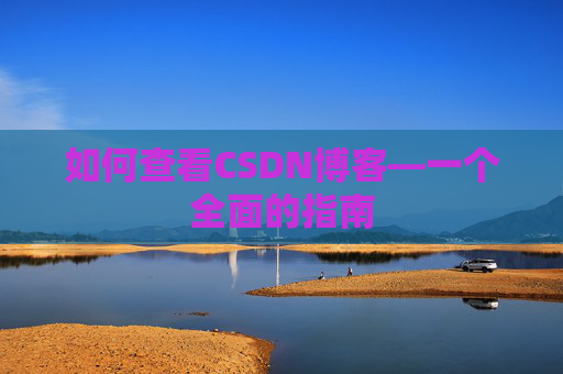 如何查看CSDN博客—一个全面的指南
